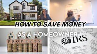 Tax Benefits you can take as a Homeowner