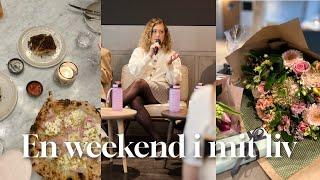 Weekend Vlog | Busigirl Career Club, min hudplejerutine, food recs & en giveaway!