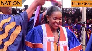 Olympic champion Faith Kipyegon awarded honorary doctorate by University of Eldoret