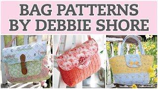 BRAND NEW Bag Patterns by Debbie Shore and Half Yard Sewing Club