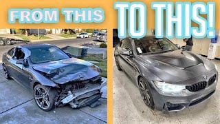 BUILDING AN M4 BMW IN 10 MINUTES!