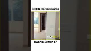 4 BHK Flat in Dwarka | 250sq.yard |  Builder Floor | Dwarka Flats | Propsello | #Shorts