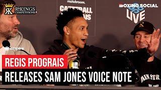 Regis Prograis EXPOSES Sam Jones Voice Note On Jack Catterall