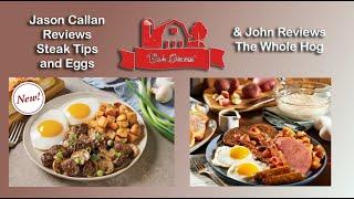 Bob Evans Brand New Steak Tips & Eggs Breakfast & John Reviews Bob Evans Whole Hog Breakfast