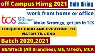 Tcs off Campus hiring 2021 | Why this hiring important | Tcs recruitment process 2021 | All Branches