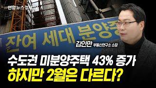 수도권 미분양주택 43% 증가, 2월은 다르다 (김인만 부동산 연구소 소장)ㅣ 굿모닝인포맥스 2024 0202 경제언박싱