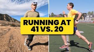 Running at 41 vs. 20: Master’s Training Changes