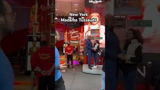 New York Madame Tussauds wax meauseum #shorts #viral #usa #nyc #madametussauds