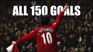 Ruud Van Nistelrooy The Clinical Finisher all 150 goals for Manchester United #VanNistelrooy#manutd