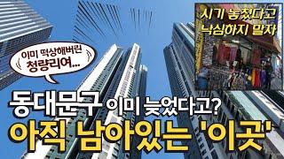 동대문구 떡상할 이곳 | 전농동 래미안크레시티 VS 미주아파트 재건축 | 동대문구 재개발 | 청량리 경동시장 현대화