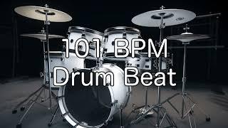 101 BPM Rock Drum Beat for Musical Practise