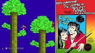 The Legend of Kage NES :: Longplay :: 100% walkthrough (+commentary)