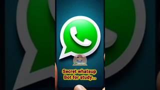 what is the Whatsapp secret bot #shortsfeed #trending #shorts #secrettrick  #bot #whatsappbot