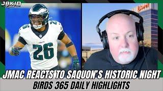 John McMullen REACTS to Eagles CRUSHING Rams, Saquon's Historic Night, BG Injury & more