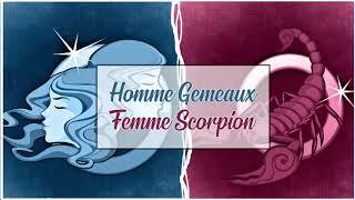 Homme Gémeaux  Femme Scorpion  : Compatibilité Amoureuse Astrologique