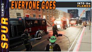 Our First MAJOR Everyone Goes Firefighting Response | Into the Flames