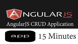 AngularJS CRUD Application- A Handy App in 15 minutes | Part-1