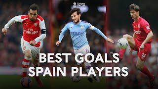 Torres, Fabregas, Silva & More | Best Goals By Spain Players | Emirates FA Cup