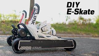 #229 Build a DIY E-Skate / It's a new challenge Pt.2 (completion)