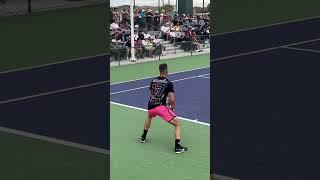 Pure muscle  Fucsovics playing in Indian Wells 2023