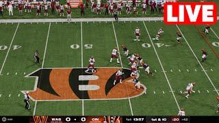 NFL LIVE Washington Commanders vs Cincinnati Bengals | Week 3 Full Game 23rd September 2024 NFL 25