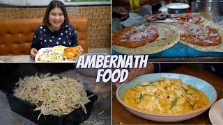 Ambernath Food (Part 1) | Pav Bhaji, Best Cafe, Rajesh Frankie & More