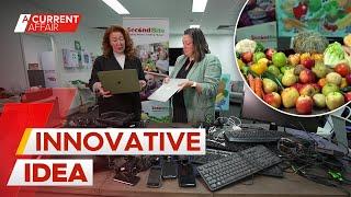 How one business is helping feed struggling families with old technology | A Current Affair