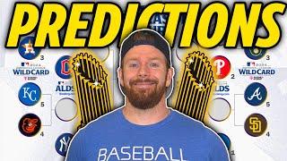 MLB "EXPERT" Reveals 2024 Postseason & World Series Predictions