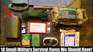 10 Small Military Field Items We Need In Our Survival Kit!