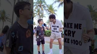 His story will make you cry | Make Me Cry Take $100