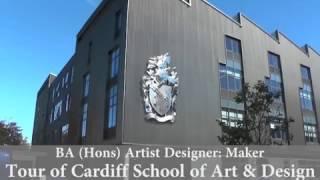 Tour of Cardiff School of Art and Design