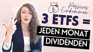 3 DIVIDENDEN ETF für monatliche Einnahmen? | Passives Einkommen mit ETFs