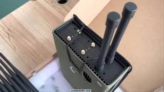 Cerberus 6 Antenna Powerful 56W Handheld 3G 4G WIFI Jammer up to 60m