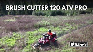 Brush cutter 120 ATV PRO - Rammy ATV accessories