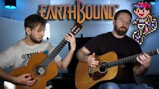 Earthbound Town Medley - Acoustic/Classical Guitar Cover - Super Guitar Bros