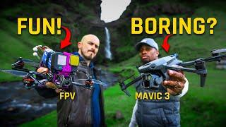 Best Drone For Cinematic Footage? | Regular Drone VS FPV Drone