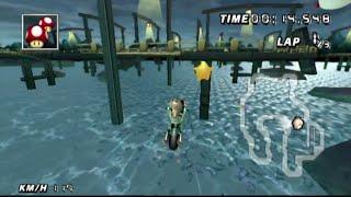 MKWii Retro Rewind new respawn shortcut discovered on GBA Broken Pier