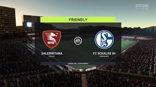 FIFA 22 | Salernitana vs FC Schalke 04 - Club Friendly | 13/07/2022/ | Gameplay