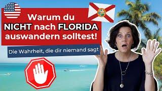  Warum du NICHT nach Florida auswandern solltest! Die Wahrheit, die dir niemand sagt… ️