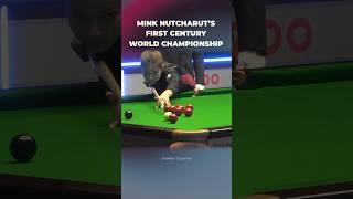 Mink Nutcharut’s First Professional Century at World Championship Qualifiers!