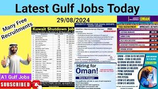 Free Gulf Jobs: The Latest Opportunities in Dubai, Oman, Saudi, Bahrain, Qatar, Europe & UAE