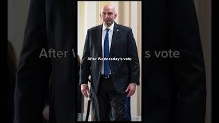 U.S. Sen. John Fetterman is back to wearing suits as the Senate resets the dress code. #shorts