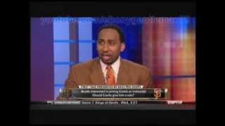 ESPN First Take: Stephen A Smith: "Sammy Sosa is almost as light as YOU, Skip!" 5-29-2012