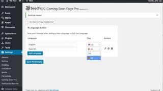 Multilingual Add On for Coming Soon Page Pro