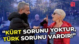 İrfan Değirmenci mikrofonu yurttaşa uzattı: “Kürt sorunu nasıl çözülecek?”