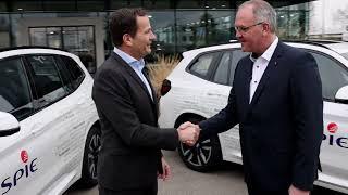 Neue Fahrzeugflotte für SPIE Schweiz / 1st Delivery Day, BMW Group Brand Experience Center Dielsdorf