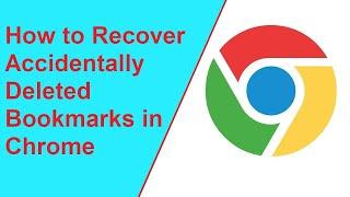 How Can I Recover Deleted Bookmarks Google Chrome || ZK Guides