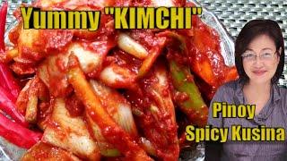 How to Make Easy Kimchi Recipe at Home | Easy Kimchi Filipino Style | Tasty Kimchi Recipe Recipe