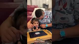 Watching this made me smile with tears in my eyes!  Happy Fathers Day from the girls to all dads!️