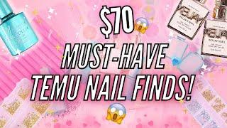 Testing $70 Worth of Temu Nail Products – Are They TRASH?! 